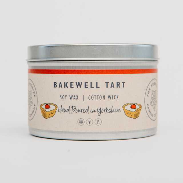 Bakewell Tart - Scented Candle Hand Poured in Yorkshire Soy Wax Vegan - image 1