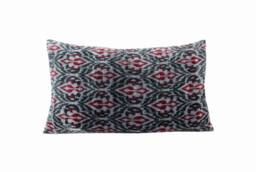 Velvet Ikat Pillow - thumbnail 1
