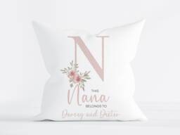 Personalised Grandma Cushion - Mam, Gran, Nanny, Nana, Nan Grandparent Gift Birthday Loved By - thumbnail 1