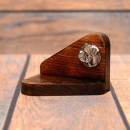 American Bulldog - Wooden Candlestick With Dog, Souvenir, Decoration, Limited Edition, Collection - thumbnail 2