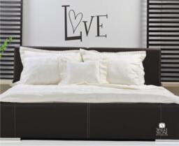Love Wall Decal - Vinyl Stickers Art Quote Custom Home Decor - thumbnail 1