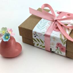 Cute Handmade Ceramic Cat Vase. Tiny Kitty Adorable Figurine. Cat Lover Gift. Small-Batch Ceramics. Hand-Painted Pottery - thumbnail 4