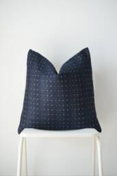 Blue Navy Indigo Pillow Cover - thumbnail 1