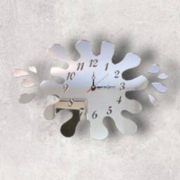 Splash Acrylic Clock - Many Colours Available - Bespoke Shapes & Sizes Made - thumbnail 2