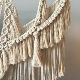 Wall Hanging Macrame, Extra Large Macrame Hanging, Macrame Wall Art , Hanging Decor, Large Art, Boho Decor - thumbnail 3
