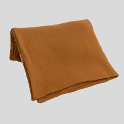 Soft Muslin Bedspread - 100% Cotton Gauze Blanket, 16 Colors - thumbnail 3