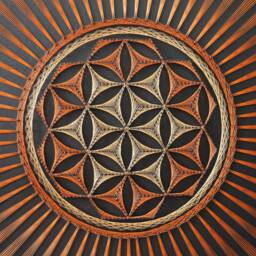stringart Flower Of Life Sacred Geometry Meditation Wall Art Home Decor D??cor Mandala Zen 3D New Age Spiritual Gift, Yoga - thumbnail 2