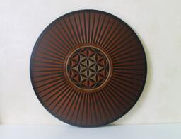 stringart Flower Of Life Sacred Geometry Meditation Wall Art Home Decor D??cor Mandala Zen 3D New Age Spiritual Gift, Yoga - thumbnail 1