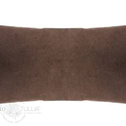 Orange Woven Wool Lumbar Pillow Cover, Geometric Mid-Century Modern - 11x21 - thumbnail 2