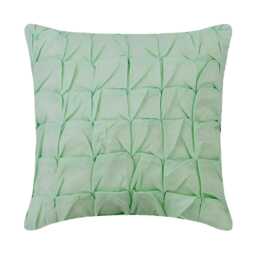 "Decorative Knots, Textured, Checkered Toss Throw Pillow 16""x16" - thumbnail 1