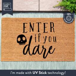 Halloween Doormat - Funny Welcome Mat Housewarming Gift Decor Porch Fall Decorations - thumbnail 1
