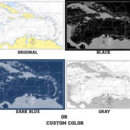 Antique Caribbean Sea Map Print Photo Paper, Matte, Or Canvas - thumbnail 3