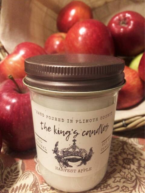 Harvest Apple Soy Wax Candle