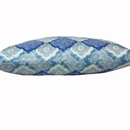 Scalamandre Akira Porcelain Blue Cushion Cover Pillow Double Sided Home Interior - thumbnail 3