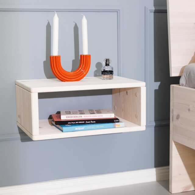 Swebe Bedside Table - Floating For Wall Mounting - image 1