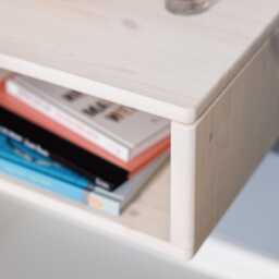 Swebe Bedside Table - Floating For Wall Mounting - thumbnail 3