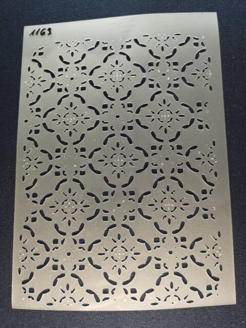 Pattern Stencil, Flexible, Reusable, 125Micron, Wall Decor, Home Decor, Furniture Painting, Card Making, Craft Stencil From Bitofeverythingbyb