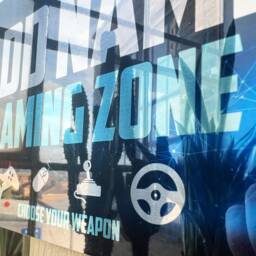 Personalised Metal Mirror Gamer Sign - Customised Printed Wall Art Plaque Gaming Zone Neural - thumbnail 3