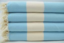 "Herringbone Blanket, 79""x95" - thumbnail 1