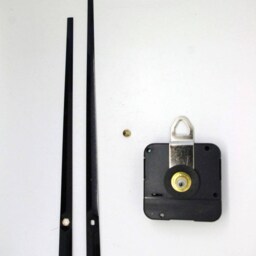 Diy Clock Mechanism + Large Straight Hands 16/24cm For Thick Dial - thumbnail 2