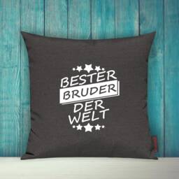 Pillow Covers, Pillow Decoration, Best Brother in The World, Decorative Pillow, Cuddly Siblings - thumbnail 4