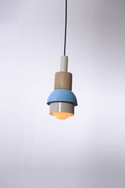 Handmade Macaron Pendant Light Colorful Coffee Lighting - image 1