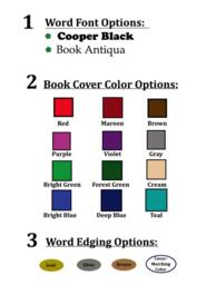 Usmc - Folded Book Art Fully Customizable, Military, Marine - thumbnail 4