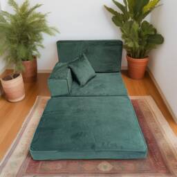 Handmade Velvet Floor Sofa Set - Bohemian Arabic Majlis Seating - thumbnail 2