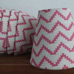 Pure Linen Red Oatmeal Candle Clip Lampshade For Wall Lights Chandeliers - thumbnail 4