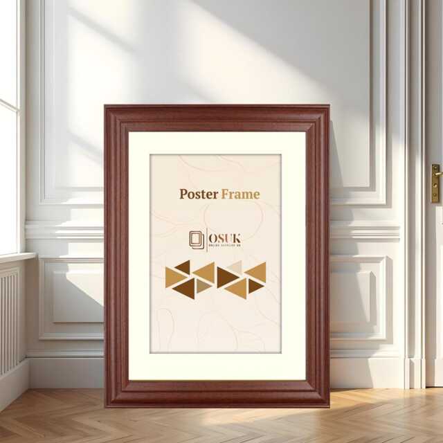 Photo Frame With Mounts - Portrait & Landscape Picture Poster Frames For Gifts Wall Decor Various Sizes Art Home - image 1