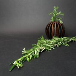 Handcrafted Rustic Wooden Bowl For Farmhouse Kitchen Organization - Avaritia S14 - thumbnail 3