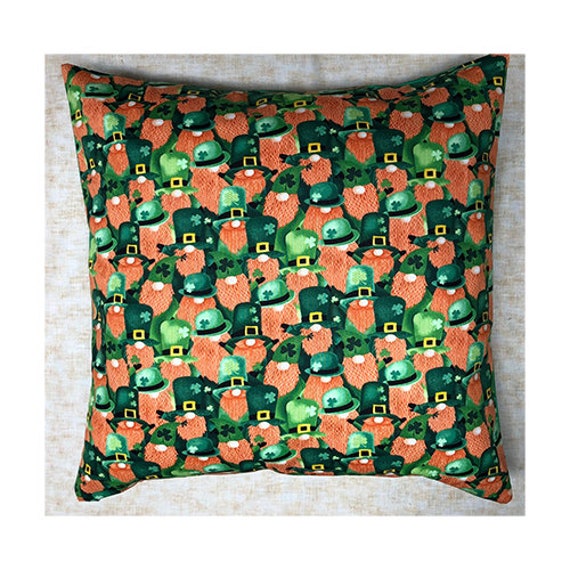 Lucky Irish Leprechaun Designer Cushion Cover Fits An 18 - image 1