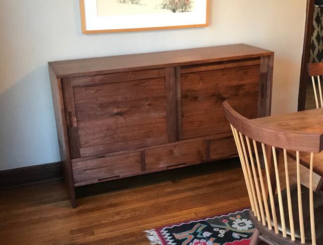 Walnut Sideboard in Shaker Style - image 1