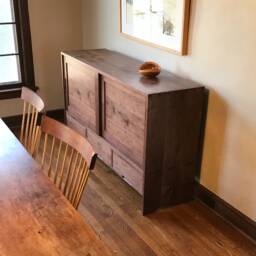 Walnut Sideboard in Shaker Style - thumbnail 3