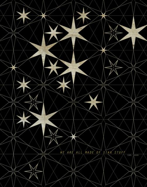 Carl Sagan Quote/We Are All Made Of Star Stuff - Art Print - image 1