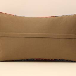 12x20 Turkish Kilim Lumbar Pillow Boho Pillow Bohemian Cushion Navajo Rugturkish Cover Armchair Case 4Oef-89 - thumbnail 4