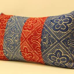 12x20 Turkish Kilim Lumbar Pillow Boho Pillow Bohemian Cushion Navajo Rugturkish Cover Armchair Case 4Oef-89 - thumbnail 3
