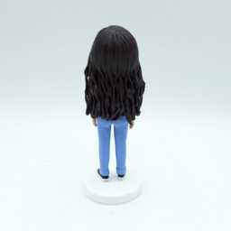 Custom Wife Bobblehead Personalized 3D Portrait Gift - thumbnail 3