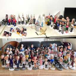 Custom Wife Bobblehead Personalized 3D Portrait Gift - thumbnail 4
