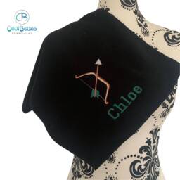 Personalised Archery Microfibre Towel - Choose Size 110cm X30cm 30cm X50cm 70cm X 140cm