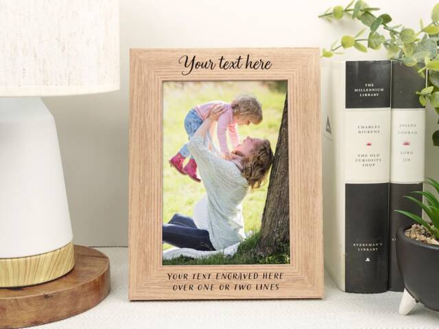 Personalised Engraved Photo Frame Va181 - image 1