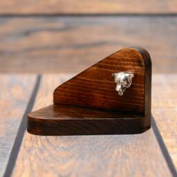 Rottweiler - Wooden Candlestick With Dog, Souvenir, Decoration, Limited Edition, Collection - thumbnail 2