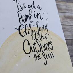 Glory Land // Christian Wall Art Inspriational - thumbnail 3
