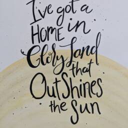Glory Land // Christian Wall Art Inspriational - thumbnail 2