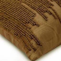 "Velvet Gold Toss Throw Pillow 16""x16" - thumbnail 3