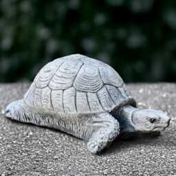 Concrete Turtle Statue Outdoor Reptile Sculpture Cement Animal Figurine Stone Decoration Handmade Ornament Lover Gift Yard Art - thumbnail 3