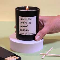 Man Of Honour Candle Gift. Bridesman Gift Set. Proposal. Candle For Him. Bridesmaid Him - thumbnail 3