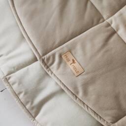 "Baby Velvet Play Mat ""Beige" - thumbnail 4