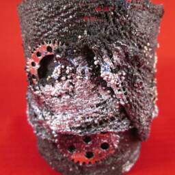 steampunk Candle Holders, Goth Mixed Media Tealight Holder, Set Of 2 - thumbnail 2