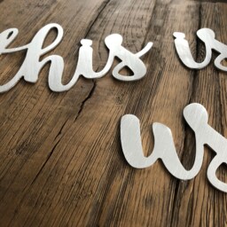 Farmhouse Decor Metal Letters Gallery Wall Decor, Words Signs, Word Art Custom Sign - thumbnail 3